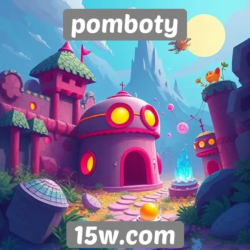 Experiência imersiva em jogos no Pomboty
